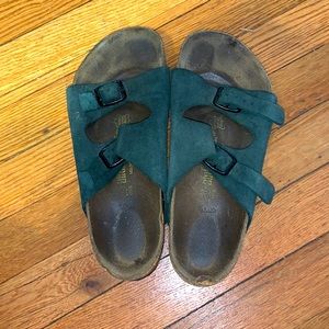 Olive Green Birkenstocks ~ Women’s 7.5